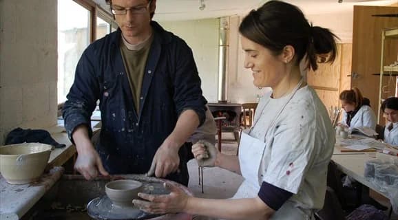 Pottery experience at Upper Court